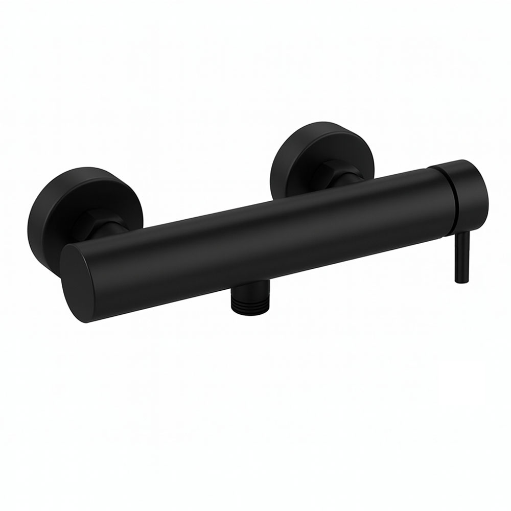 Kibath Grifo de Ducha monomando BLA acabado negro mate fabricado en latón - Imagen 4