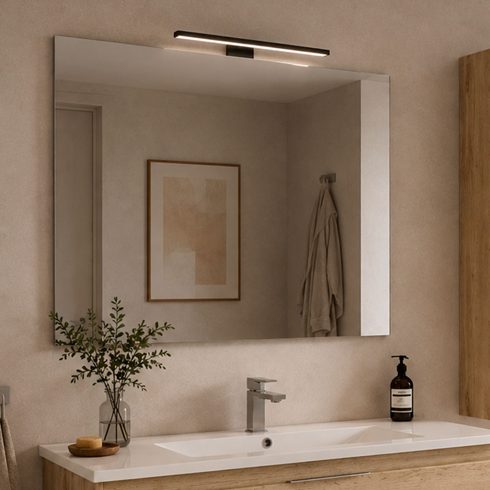 Kibath Conjunto de Mueble de Baño 80 cm URBAN 2 cajones y 2 puertas suspendido - Imagen 11
