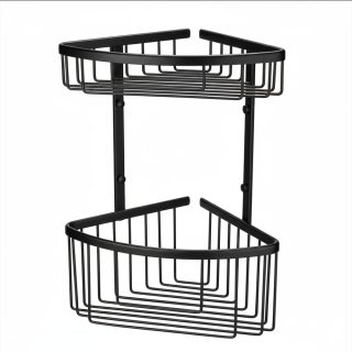 Kibath Cesta Portagel esquina ACO doble fabricado en latón