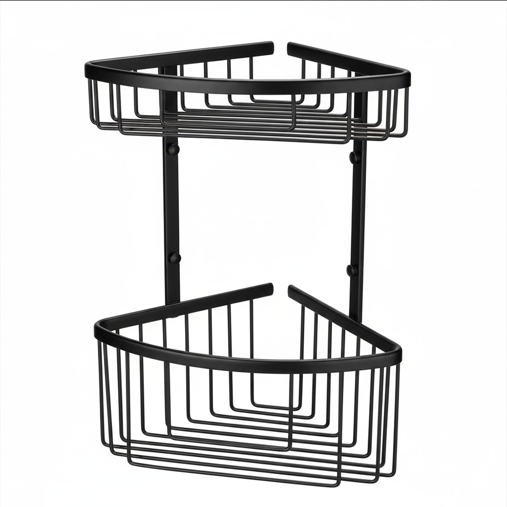 Kibath Cesta Portagel esquina ACO doble fabricado en latón