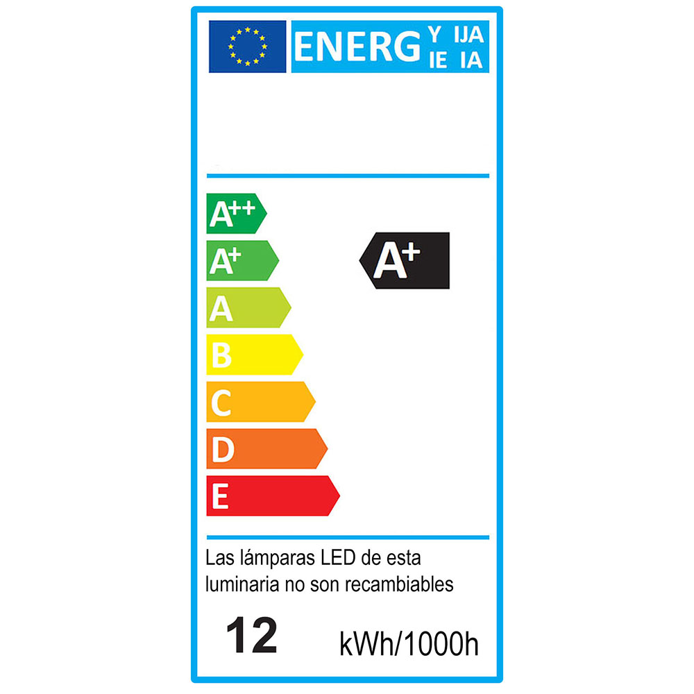 Kibath Aplique Led de baño GUE acabado cromo brillo 6000 K fabricado en aluminio - Imagen 13