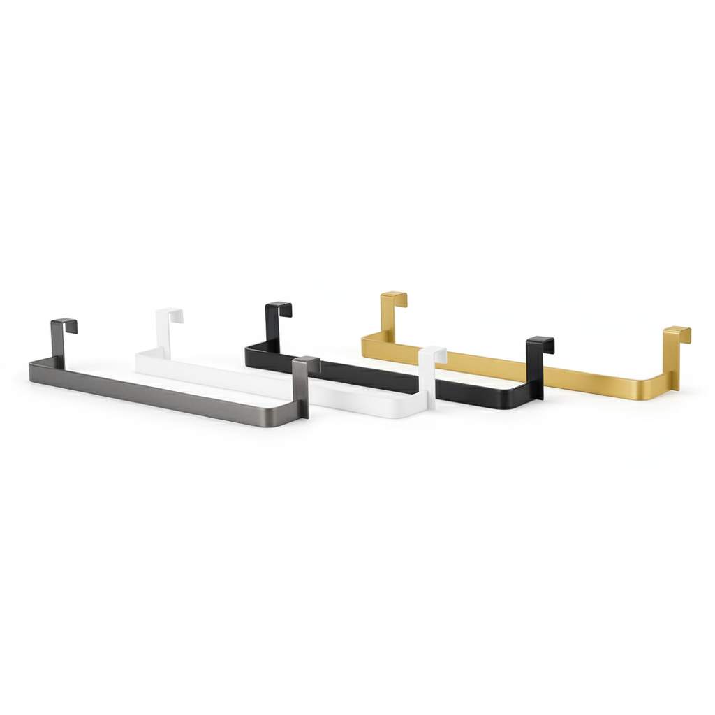 Kibath Toallero 36 cm sin taladros fabricado en acero inoxidable