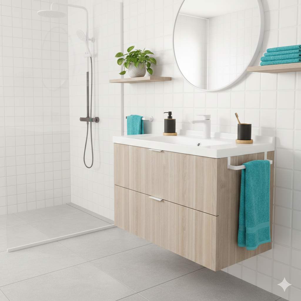 Kibath Toallero 36 cm sin taladros fabricado en acero inoxidable - Imagen 7