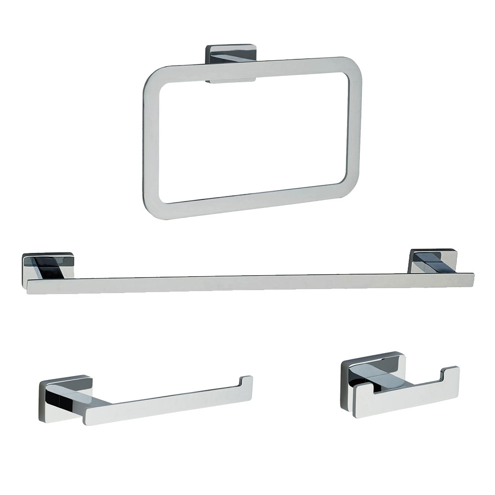 Kibath Pack 4 Piezas Accesorios de baño Quad - Imagen 10