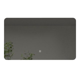 Kibath Espejo Led FOS 30W rectangular de 80 cm x 70 cm espejo 6000K