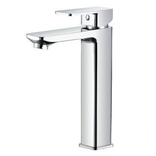 Kibath Grifo De Lavabo monomando CHE alto acabado cromo brillo fabricado en latón