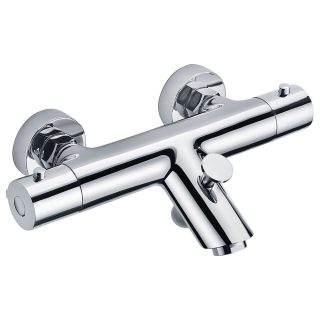Kibath Grifo De Bañera termostático BON (solo grifo) acabado cromo brillo fabricado en latón