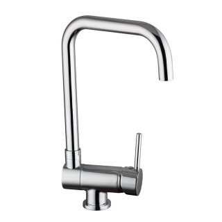 Kibath Grifo De Fregadero abatible de acabado cromo brillo fabricado en latón