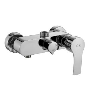 Kibath Grifo De Columna De Ducha monomando CAN acabado cromo brillo fabricado en latón