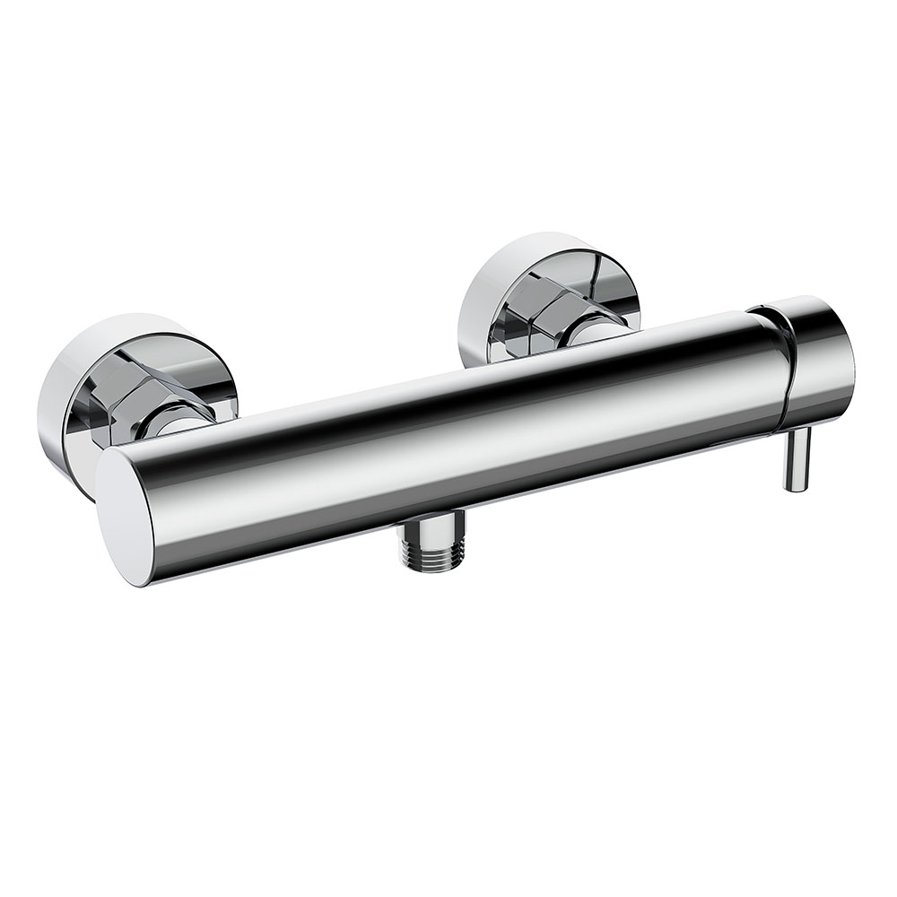 Kibath Grifo de Ducha monomando ZUÑI acabado cromo brillo fabricado en latón - Imagen 4