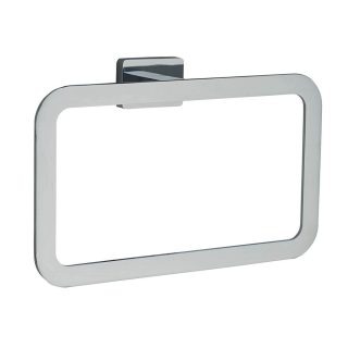 Kibath Toallero SIERRA 22,5 cm de anilla acabado cromo brillo fabricado en acero inoxidable