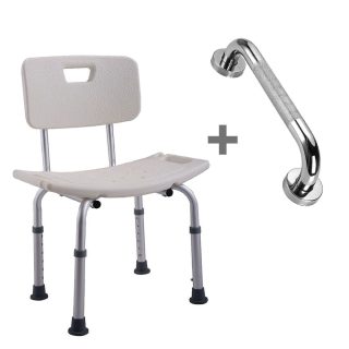 Kibath Pack silla y asa seguridad acabado cromo brillo