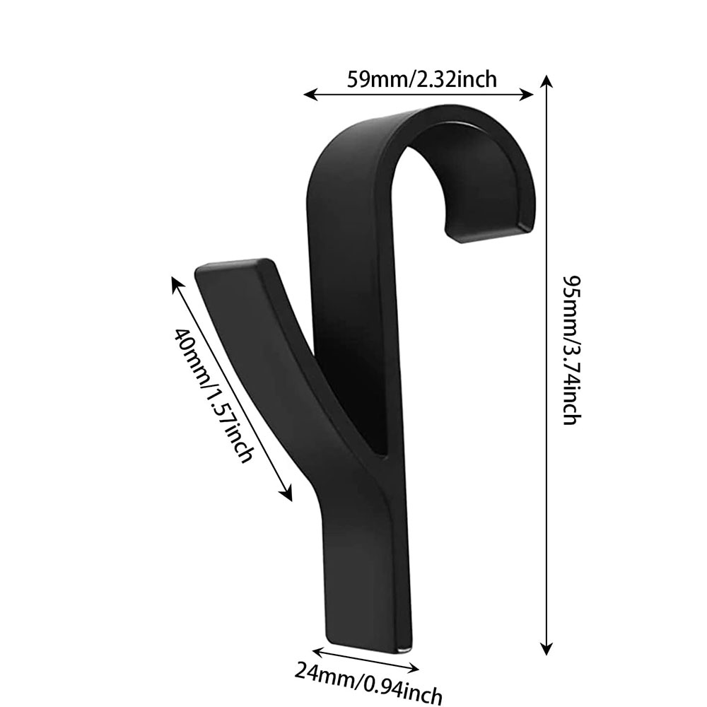Kibath Pack 3 Ganchos Radiador Secatoallas Negro Mate Perchas ABS Resistentes para Toallas y Albornoces | Fácil Colocación sin Taladros - Imagen 5
