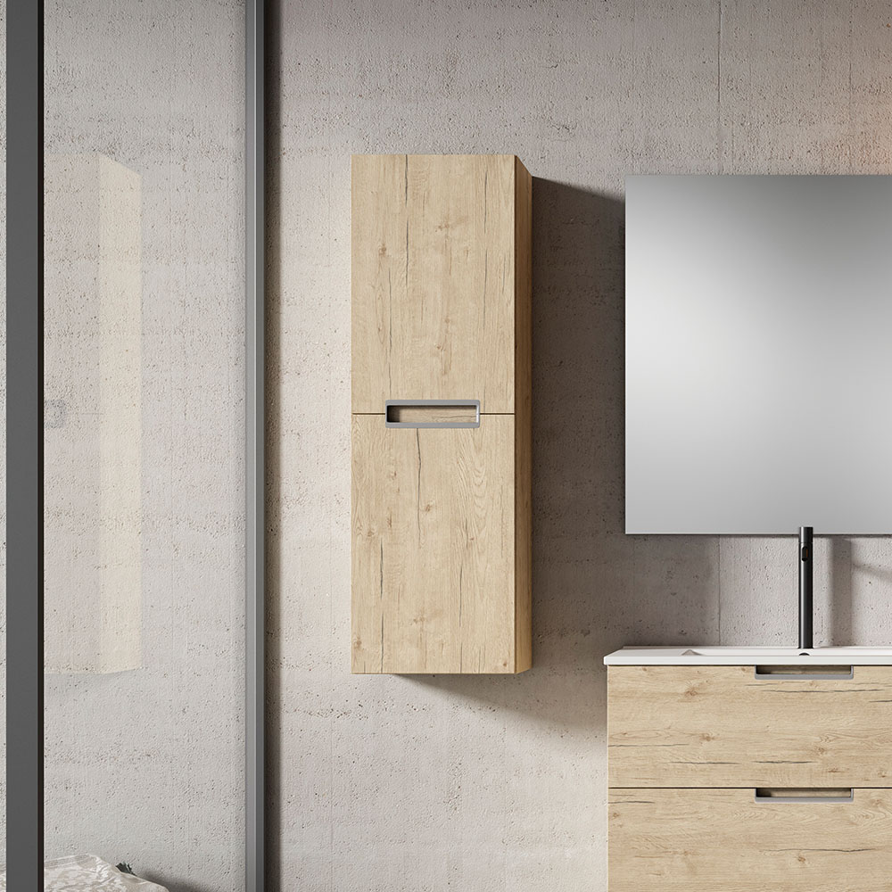 Kibath Mueble Auxiliar De Baño VOLARE 35 de colgar fabricado en madera - Imagen 7