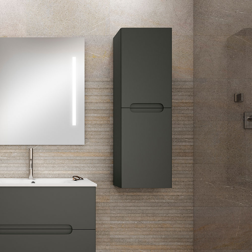 Kibath Mueble Auxiliar De Baño VICTORIA 35 de colgar fabricado en madera - Imagen 5