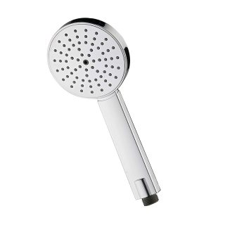 Kibath Maneral Mango De Ducha redondo NAN acabado cromo brillo fabricado en ABS