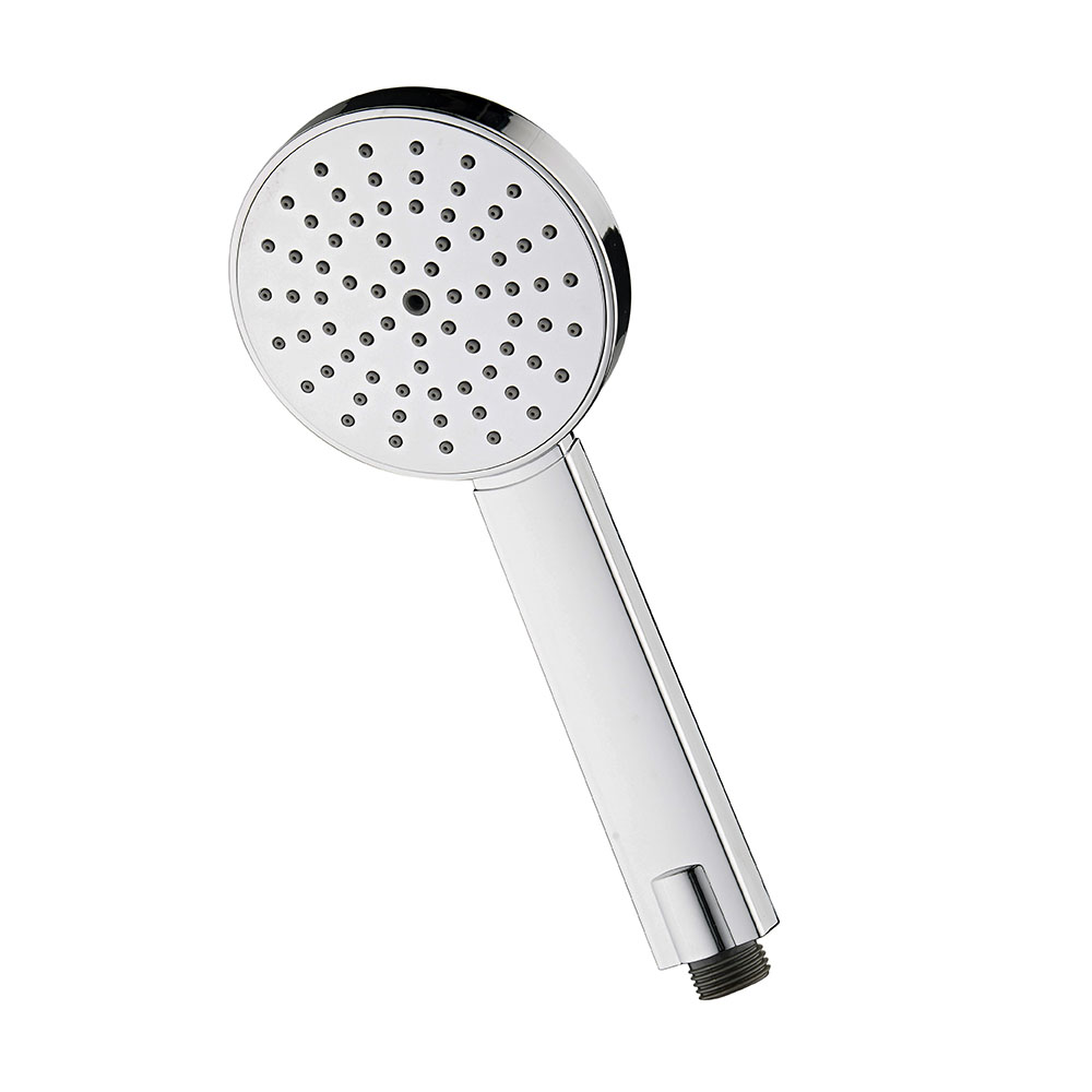 Kibath Maneral Mango De Ducha redondo NAN acabado cromo brillo fabricado en ABS