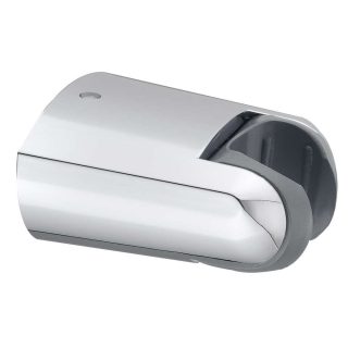 Kibath Soporte de ducha cónico acabado cromo brillo fabricado en ABS