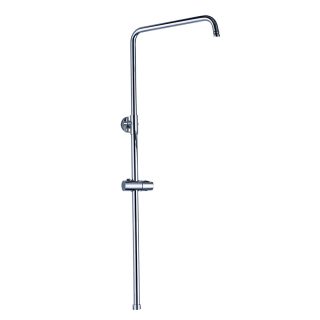 Kibath Barra De Columna De Ducha 120 acabado cromado brillo fabricado en latón