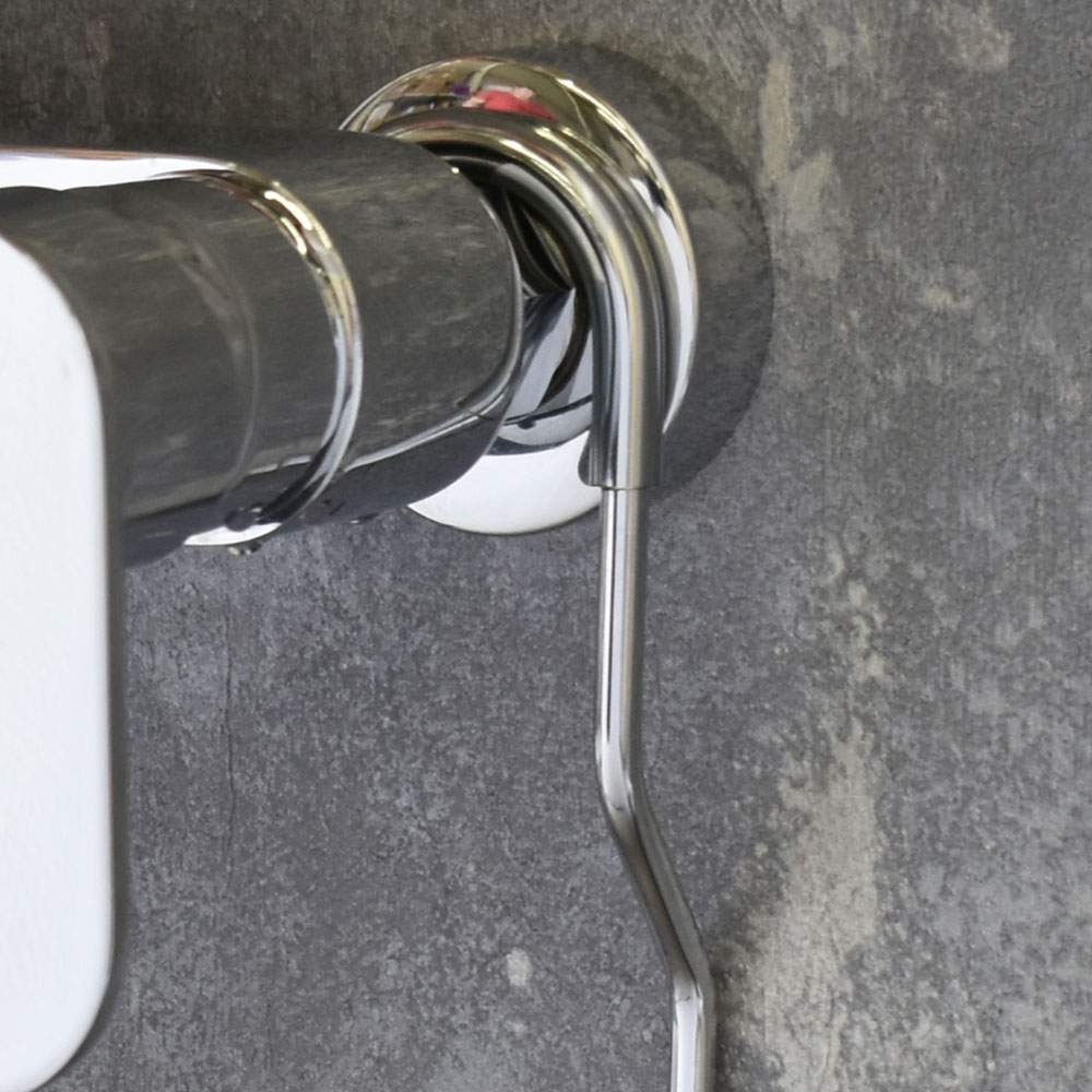 Kibath Cesta Portagel rectangular SOL de colgar acabado acero inoxidable brillo fabricado en acero inoxidable - Imagen 3