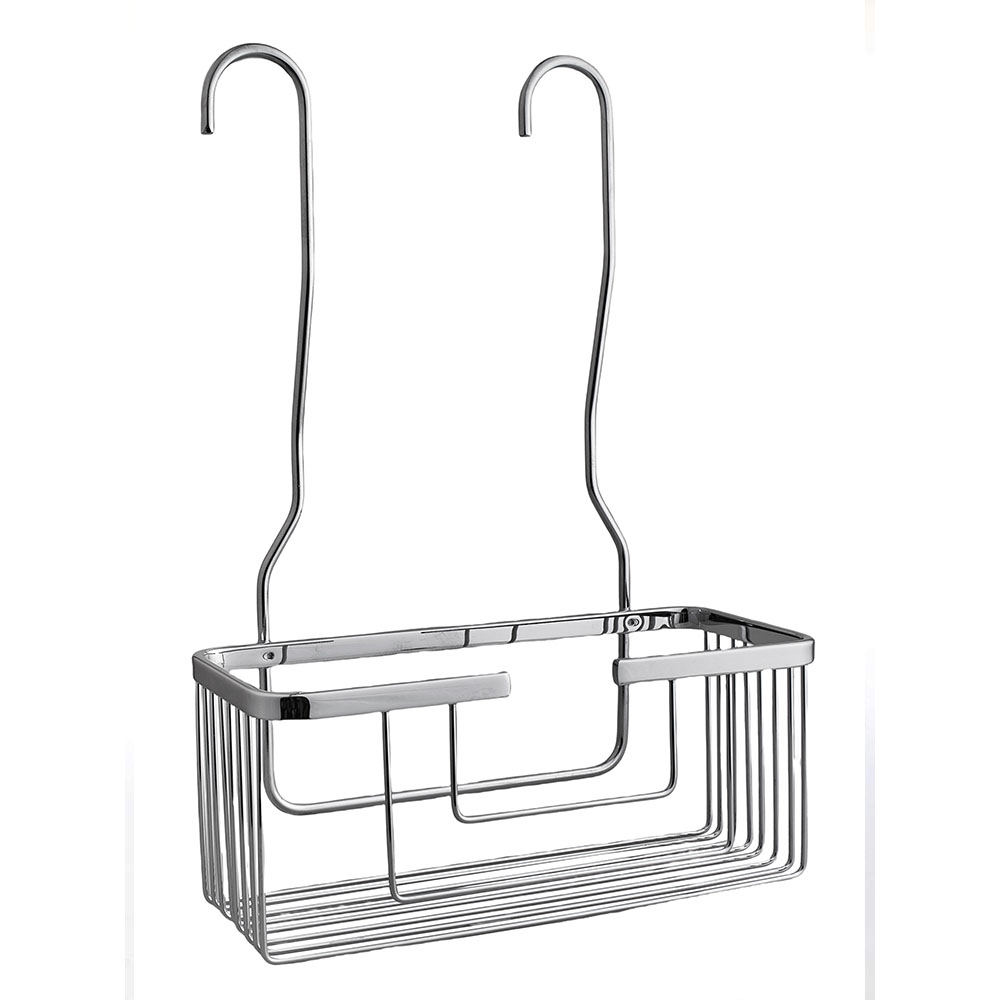 Kibath Cesta Portagel rectangular SOL de colgar acabado acero inoxidable brillo fabricado en acero inoxidable - Imagen 4