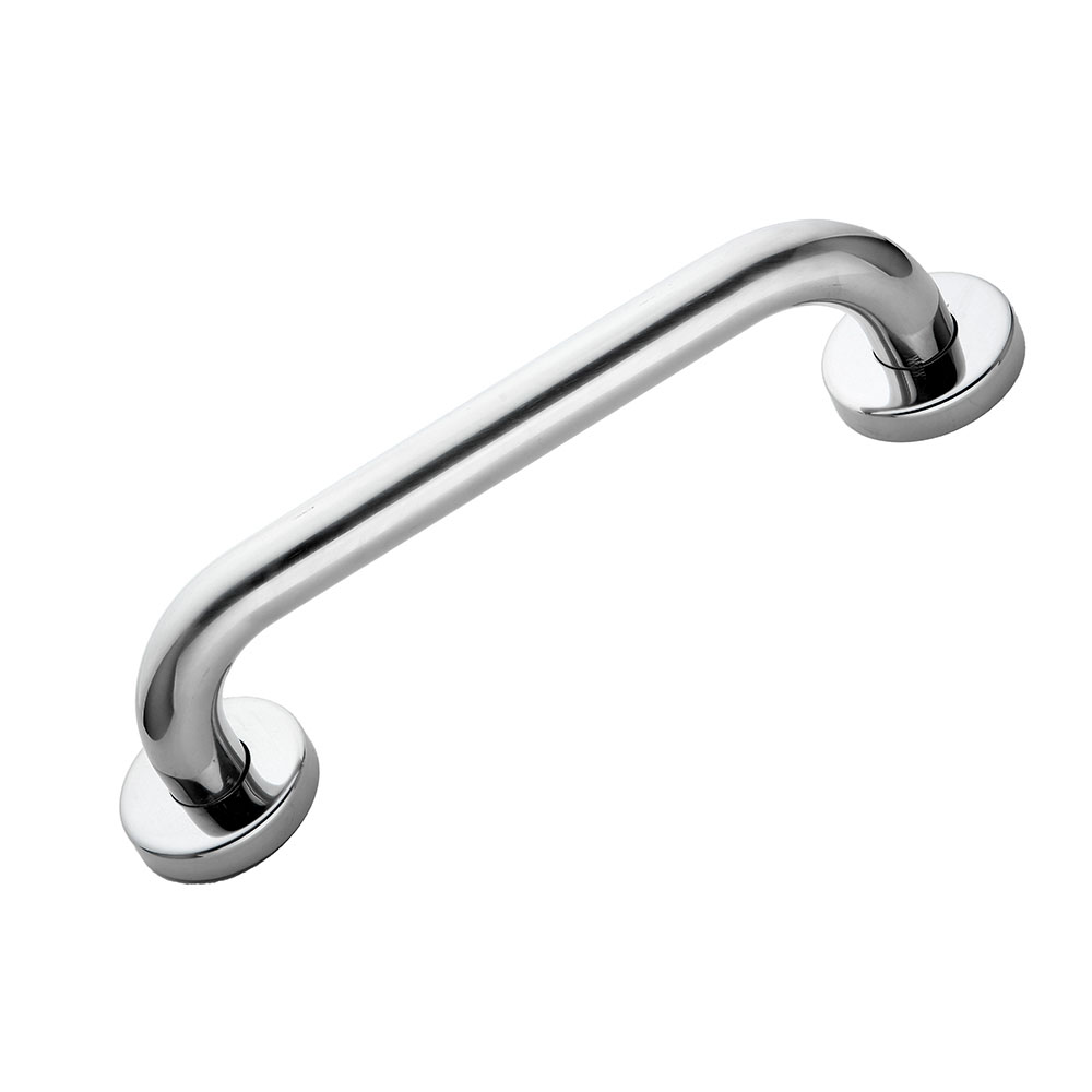 Kibath Asa De Seguridad de baño 40 cm acabado cromo brillo fabricado en acero inoxidable