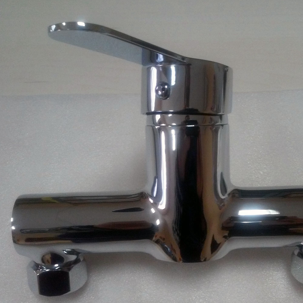 Kibath Grifo De Ducha monomando SIX acabado cromo brillo fabricado en latón - Imagen 3