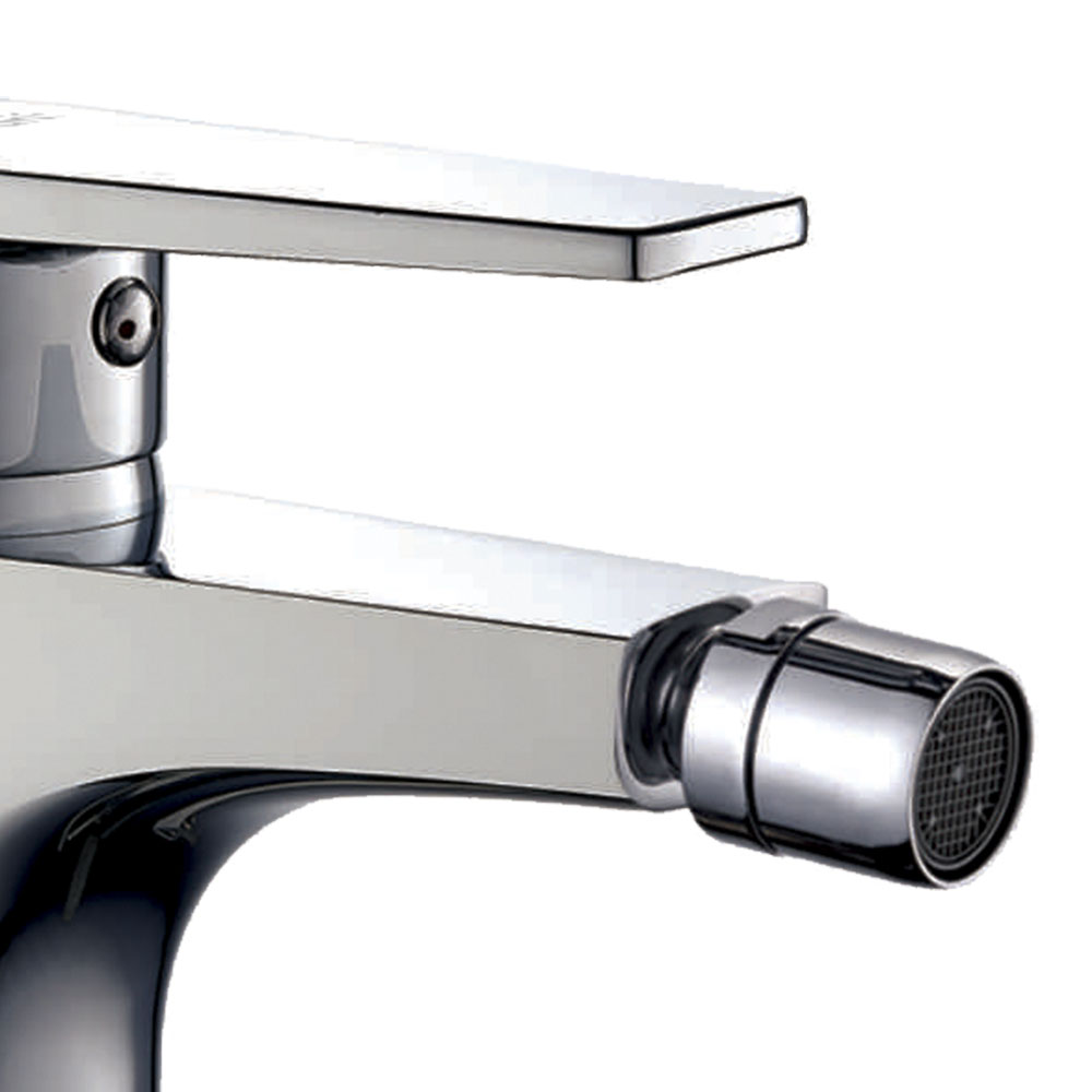Kibath Grifo De Bidet monomando DEN acabado cromo brillo fabricado en latón - Imagen 2