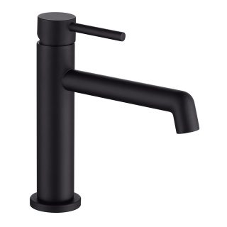 Kibath Grifo De Lavabo monomando OSO acabado negro mate fabricado en latón