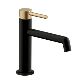 Kibath Grifo De Lavabo monomando OSO acabado negro mate fabricado en latón