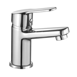 Kibath Grifo De Lavabo monomando ASPA acabado cromo brillo fabricado en latón