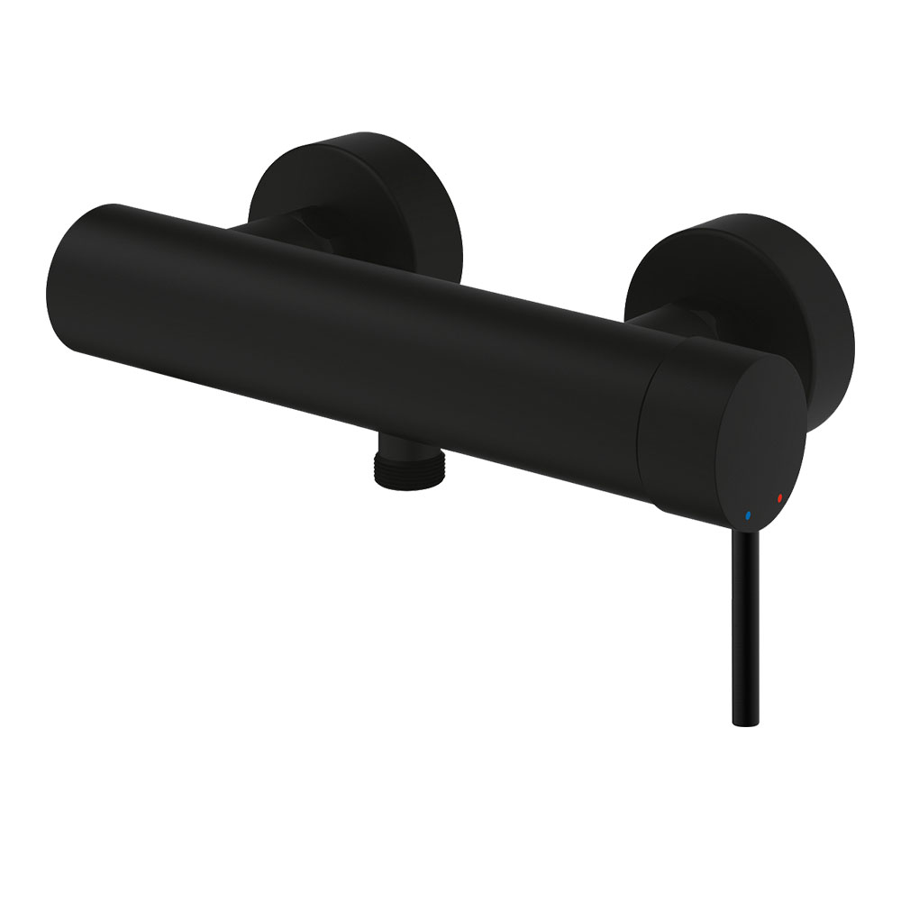 Kibath Grifo de Ducha monomando BLA acabado negro mate fabricado en latón - Imagen 3