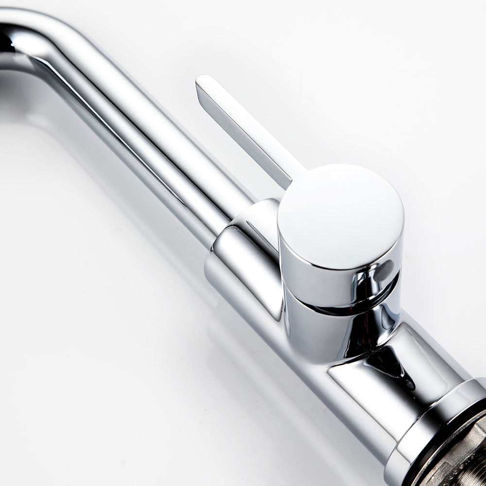 Kibath Grifo De Fregadero ZIE extraible de acabado cromo brillo fabricado en latón - Imagen 6