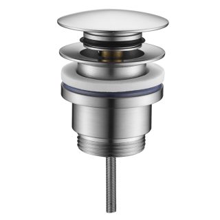 Kibath Válvula clic clac LAVABO BIDET de latón - Niquel