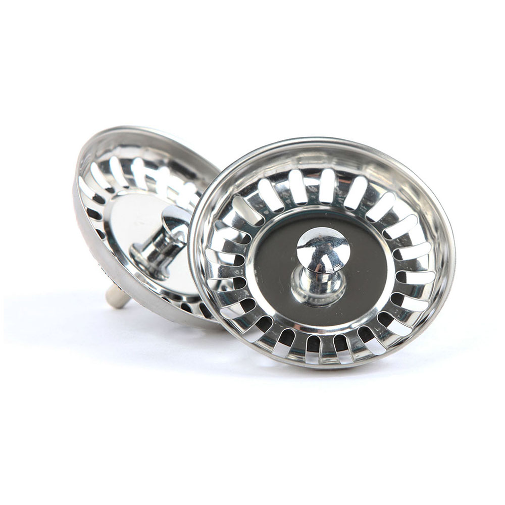 Kibath Tapón De Fregadero acabado cromo brillo fabricado en acero inoxidable - Imagen 4