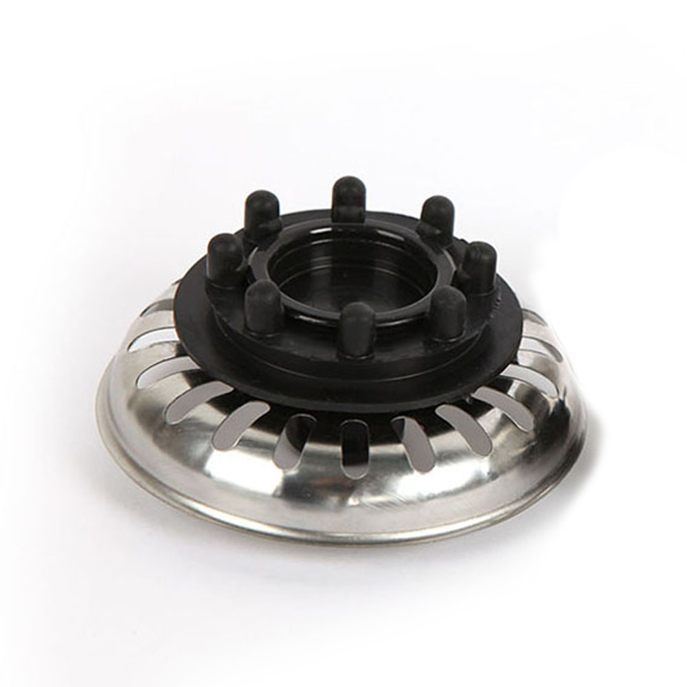 Kibath Tapón De Fregadero acabado cromo brillo fabricado en acero inoxidable - Imagen 4