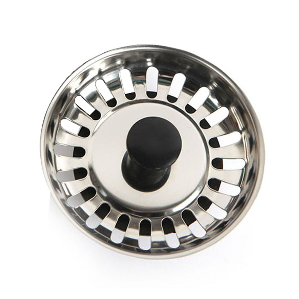 Kibath Tapón De Fregadero acabado cromo brillo fabricado en acero inoxidable - Imagen 5