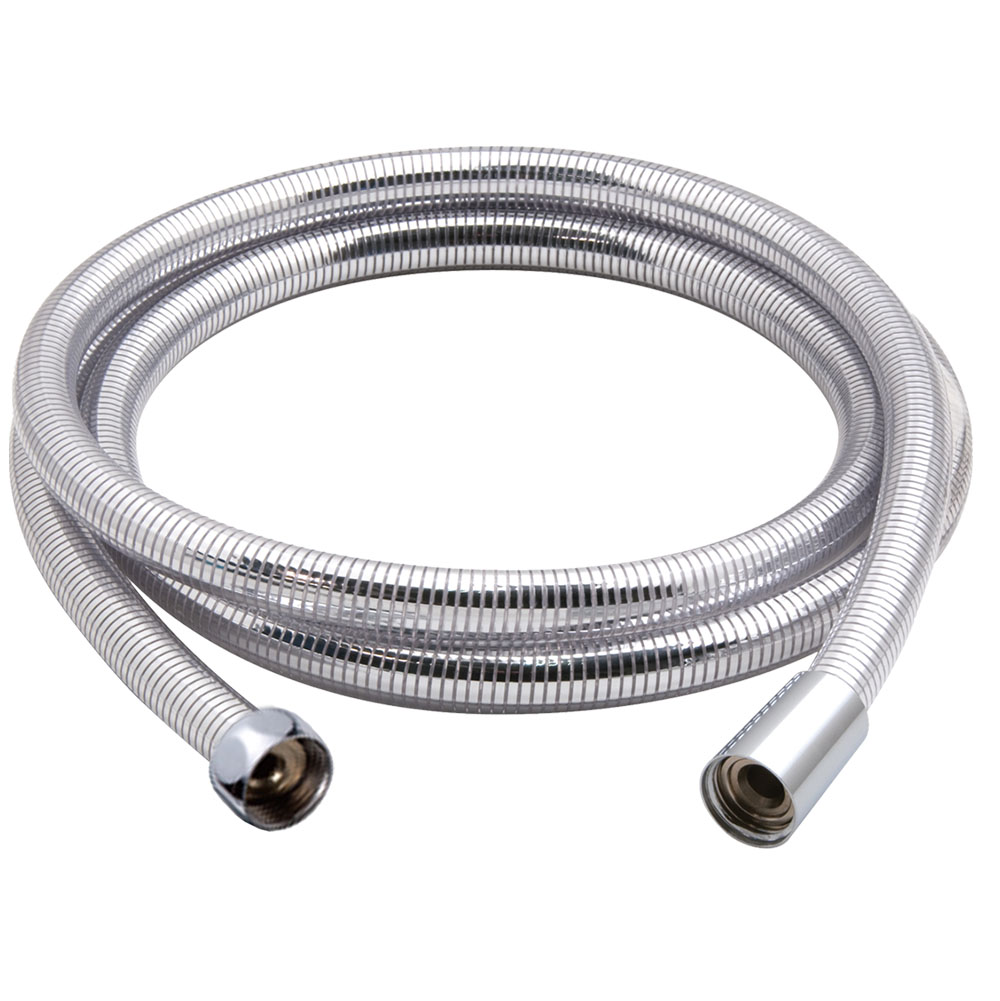 Kibath Flexo de 175 cm acabado cromo brillo fabricado en acero inoxidable