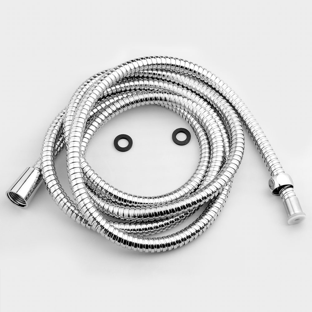 Kibath Flexo de 175 cm acabado cromo brillo fabricado en acero inoxidable - Imagen 2