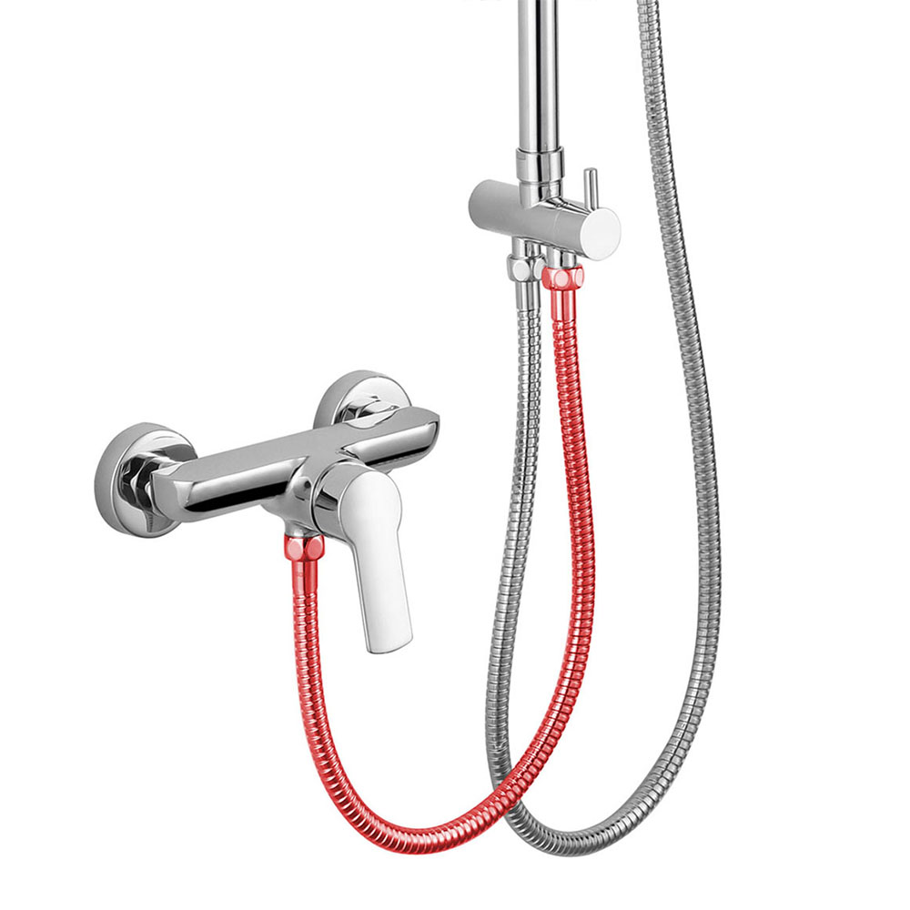 Kibath Flexo de 60 cm acabado cromo brillo fabricado en acero inoxidable - Imagen 4