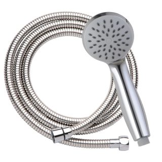 Kibath Kit Mango Ducha redondo BEL acabado cromo brillo fabricado en ABS