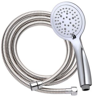 Kibath Kit Mango Ducha redondo NAV acabado cromo brillo fabricado en ABS