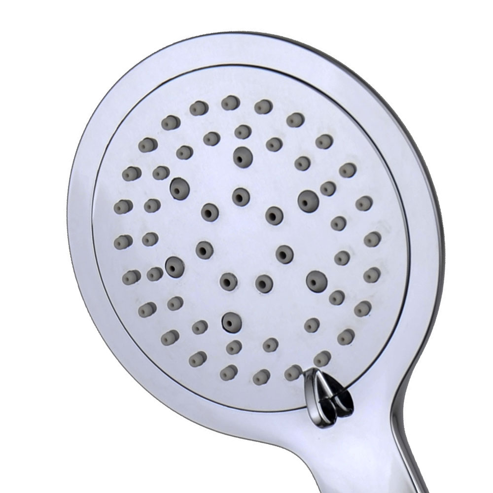 Kibath Kit Mango Ducha redondo NAV acabado cromo brillo fabricado en ABS - Imagen 3