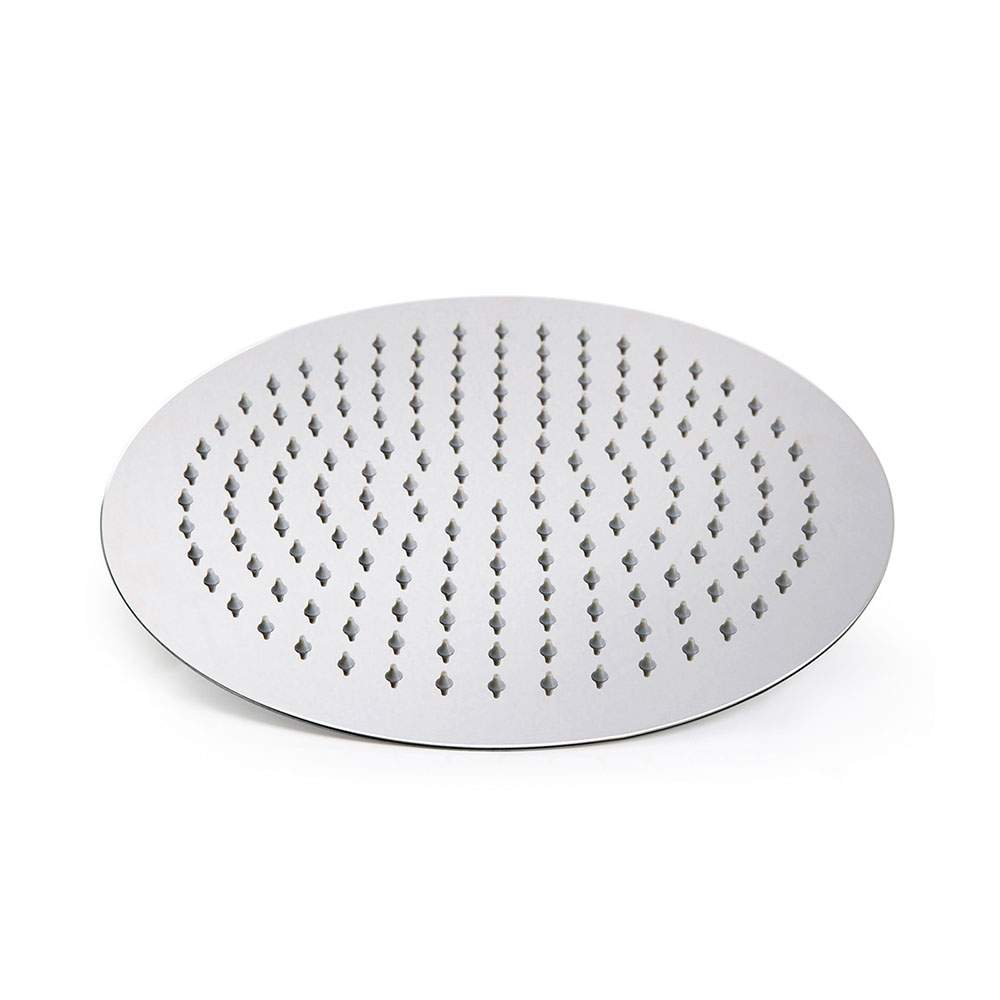 Kibath Duchón Rociador redondo de 25 cm acabado cromo brillo fabricado en latón - Imagen 6