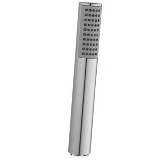 Kibath Maneral Mango De Ducha redondo acabado niquel cepillado fabricado en ABS