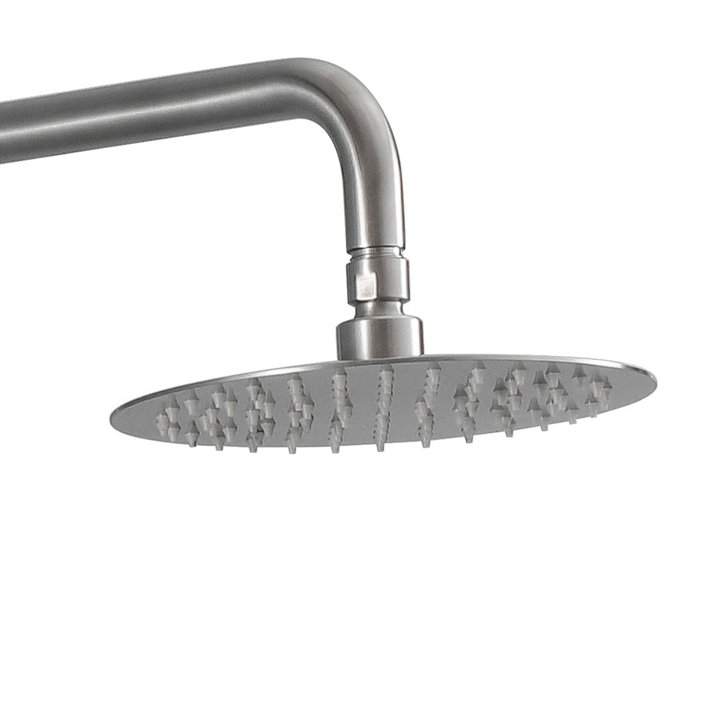 Kibath Duch贸n Rociador redondo de acabado cromo brillo fabricado en lat贸n