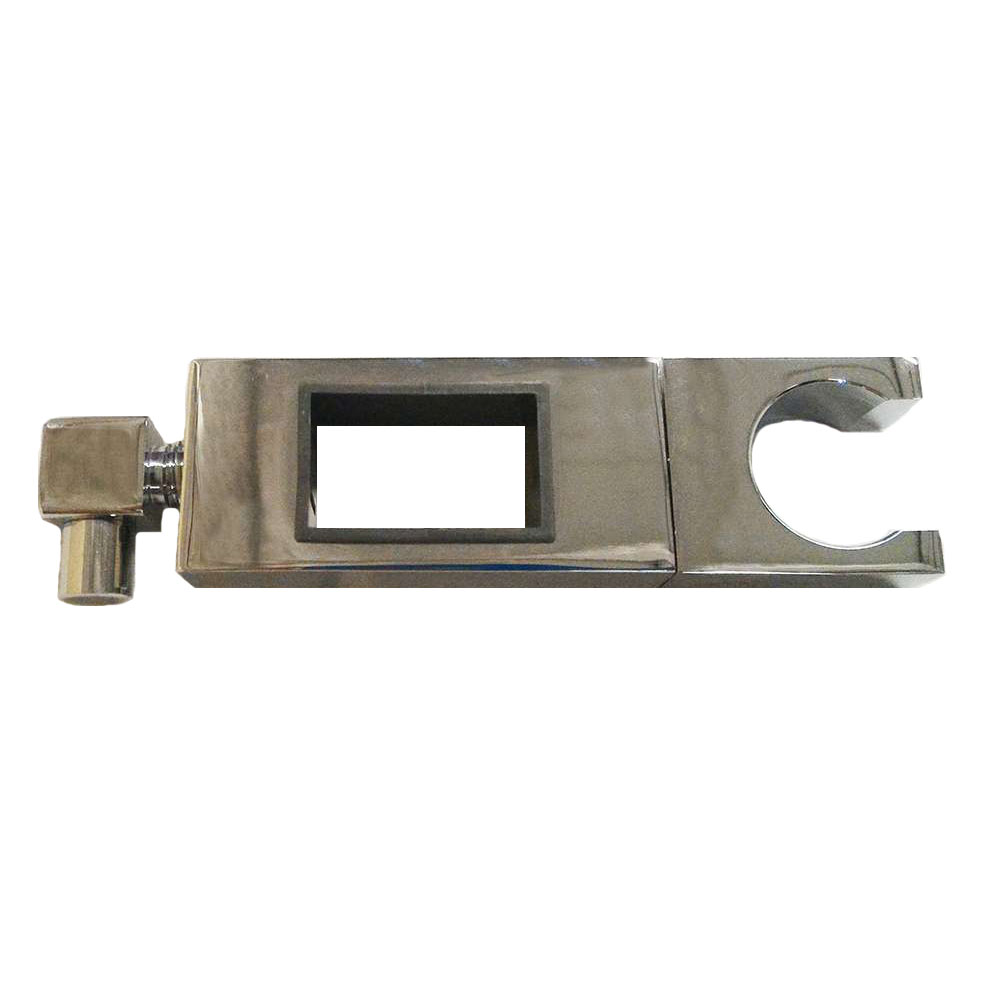 Kibath Soporte Deslizante De Maneral cuadrada para barra de ducha acabado cromo brillo fabricado en ABS