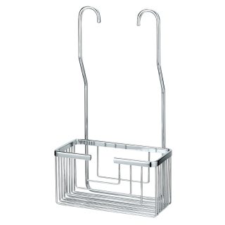 Kibath Cesta Portagel rectangular ALNIZ de colgar acabado cromo brillo fabricado en latón