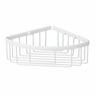 Kibath Portagel ALDA esquina acabado blanco mate fabricado en latón