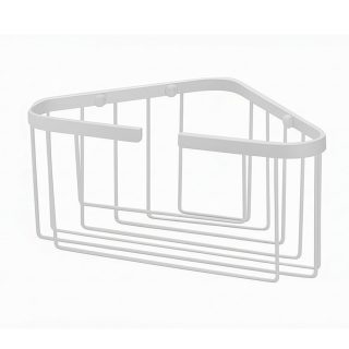 Kibath Portagel ALB esquina acabado blanco mate fabricado en latón